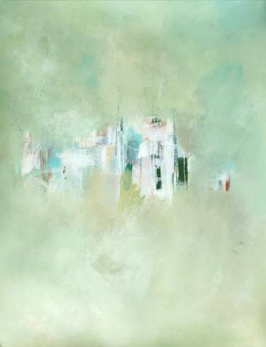 Original Fine Art Abstract Paintings by Mary Ann Wakeley
