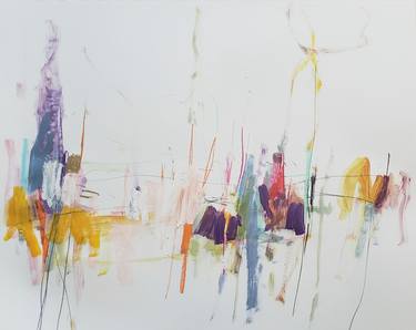 Original Minimalism Abstract Paintings by Mary Ann Wakeley