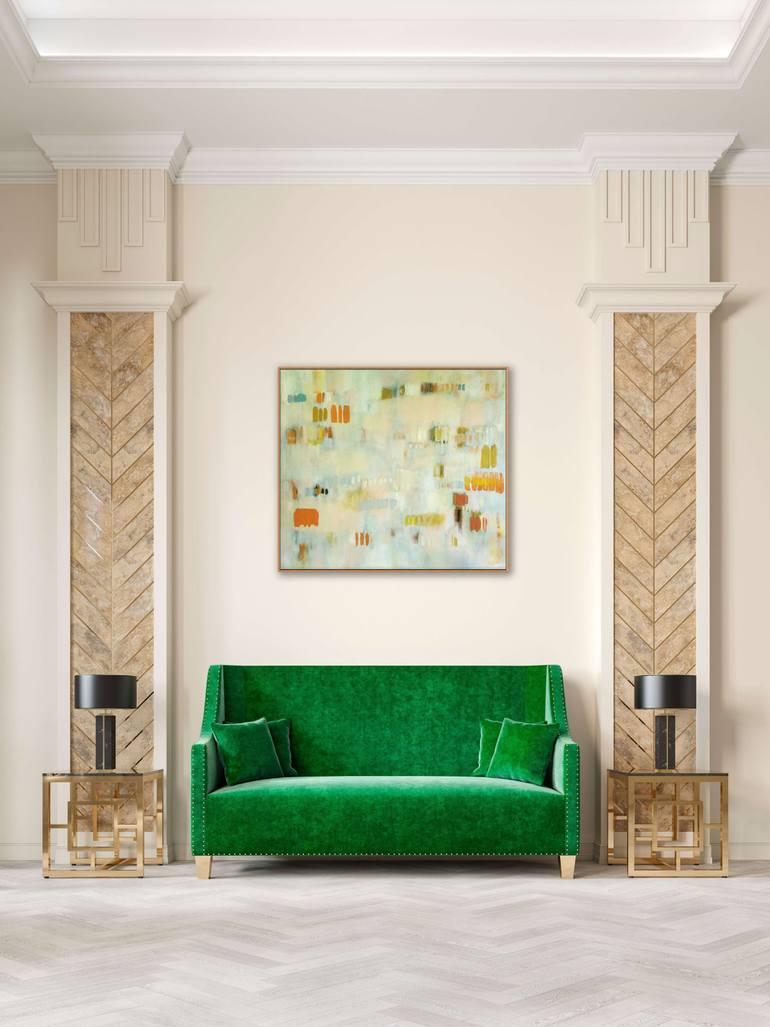 Original Minimalism Abstract Painting by Mary Ann Wakeley