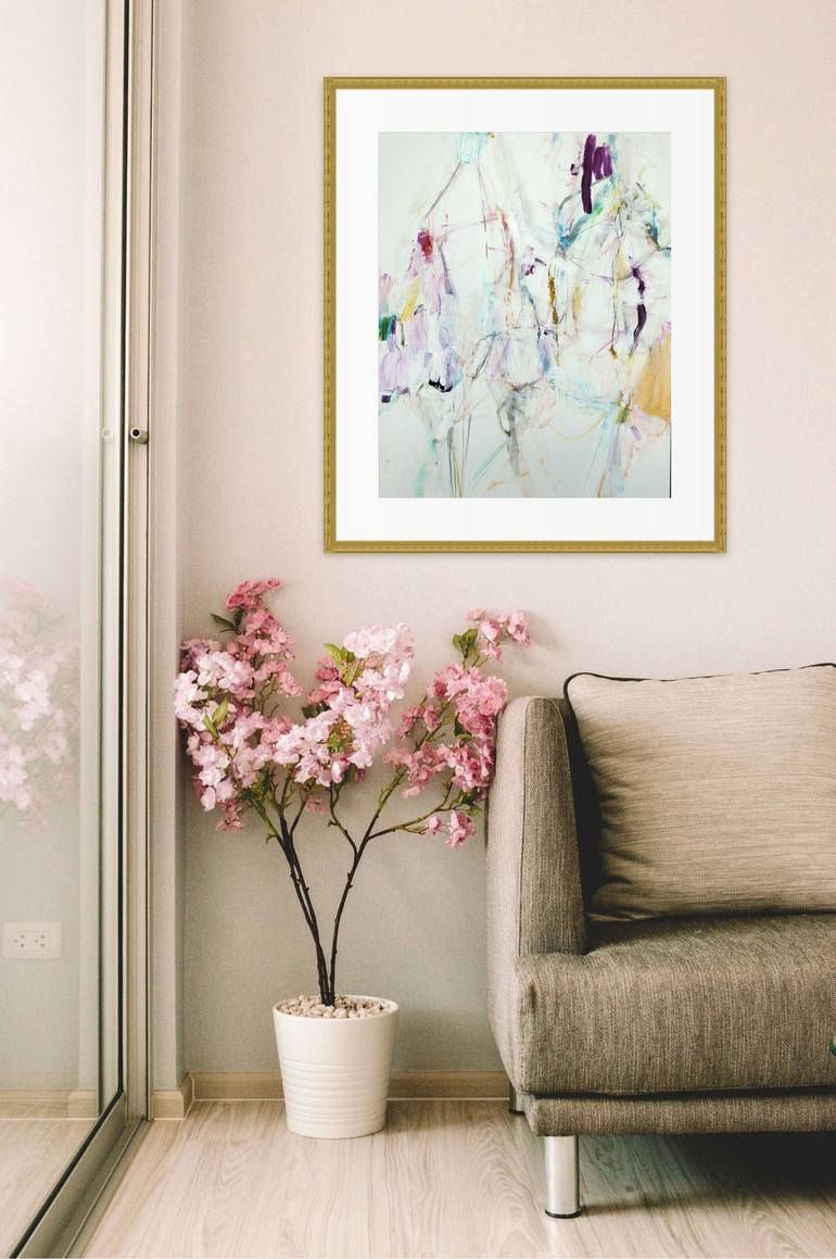 Original Modern Abstract Painting by Mary Ann Wakeley