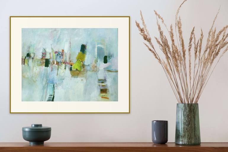 Original Modern Abstract Painting by Mary Ann Wakeley