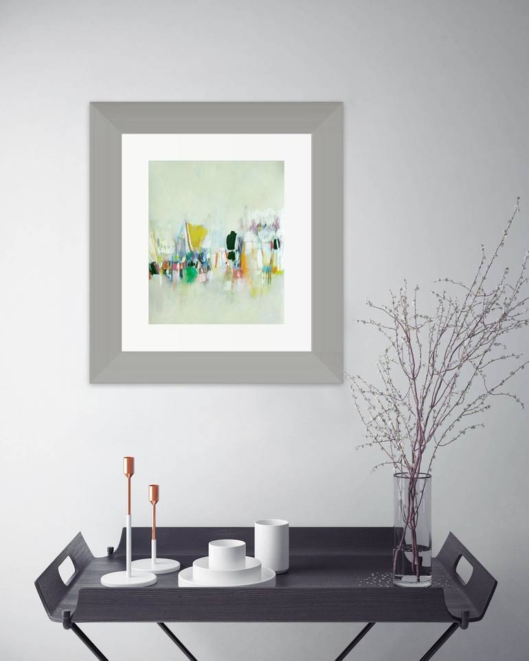 Original Abstract Painting by Mary Ann Wakeley