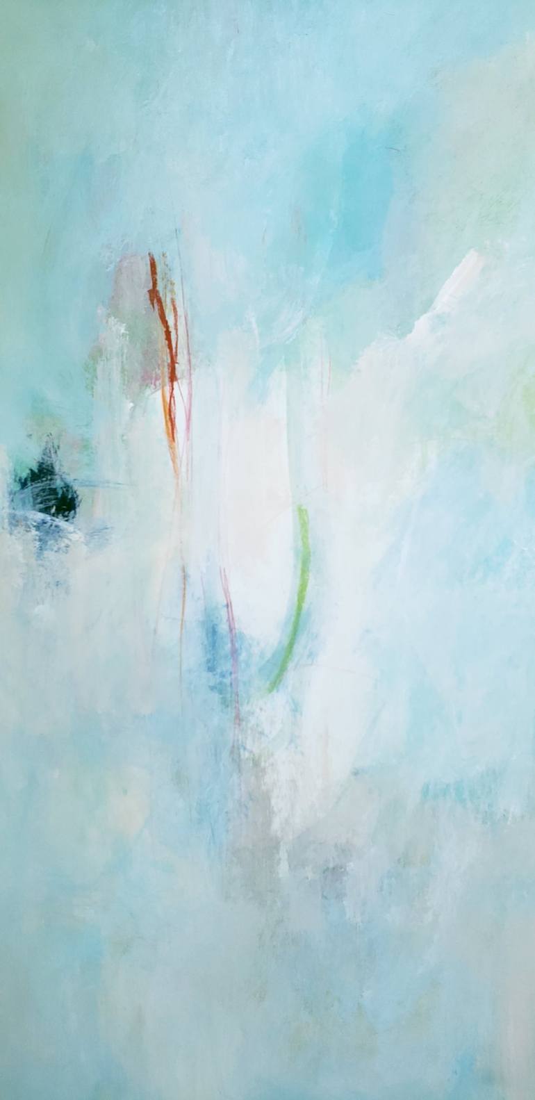 Original Minimalism Abstract Painting by Mary Ann Wakeley