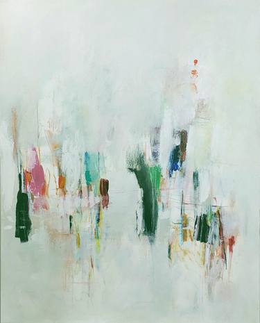 Print of Minimalism Abstract Paintings by Mary Ann Wakeley
