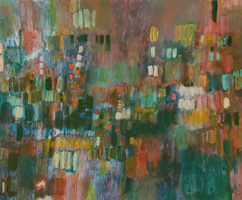 Print of Modern Abstract Paintings by Mary Ann Wakeley