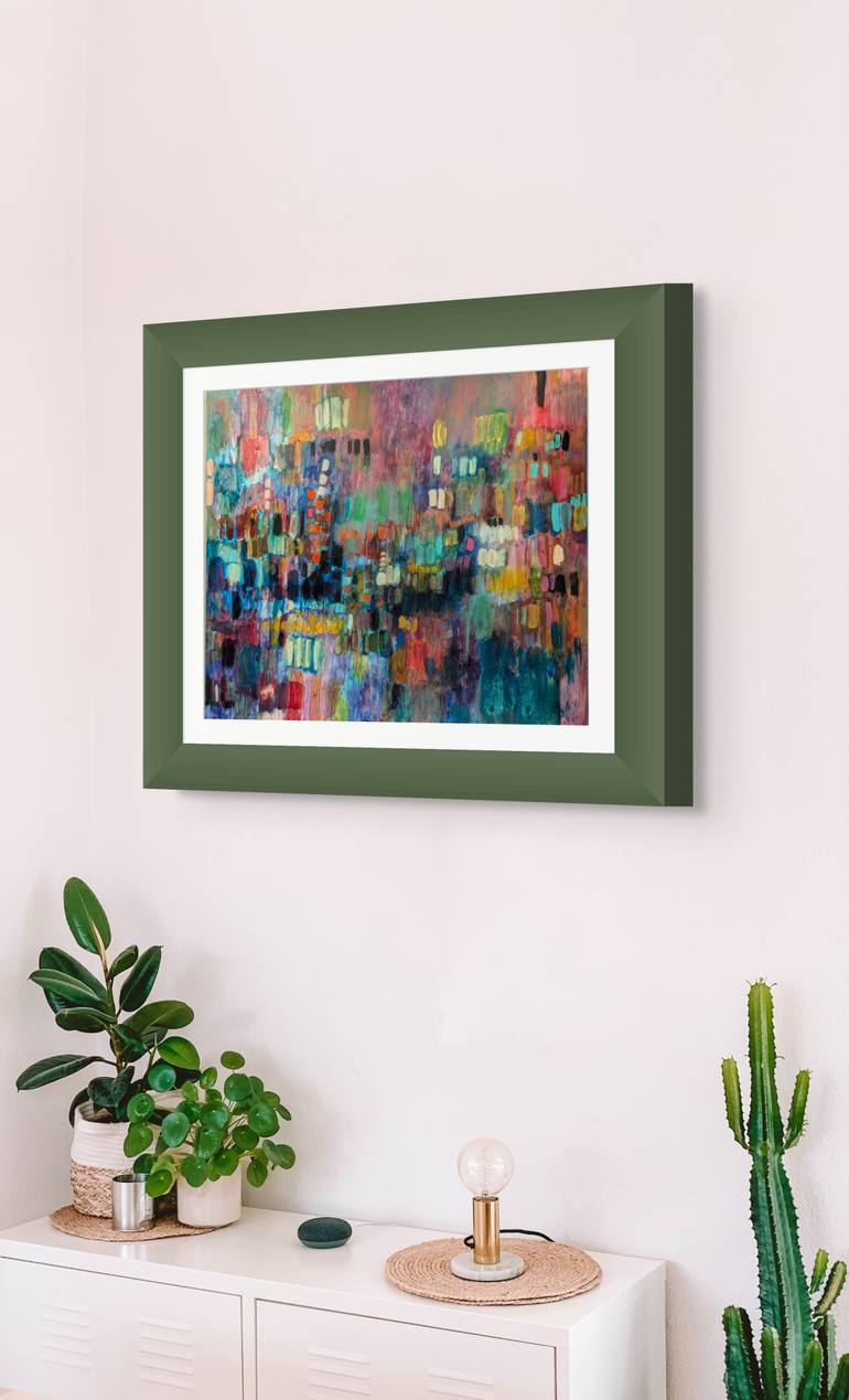 Original Modern Abstract Painting by Mary Ann Wakeley