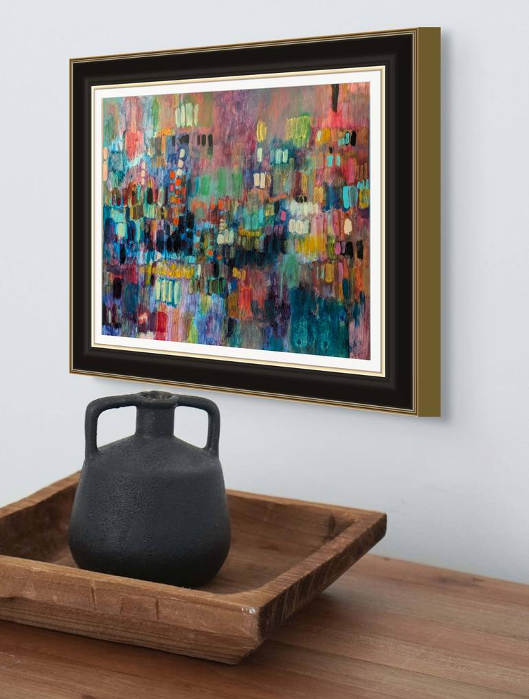 Original Modern Abstract Painting by Mary Ann Wakeley