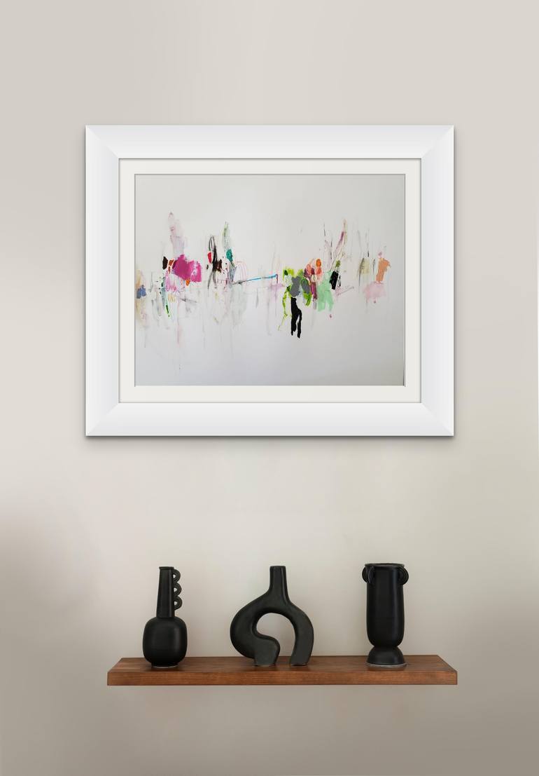 Original Minimalism Abstract Painting by Mary Ann Wakeley