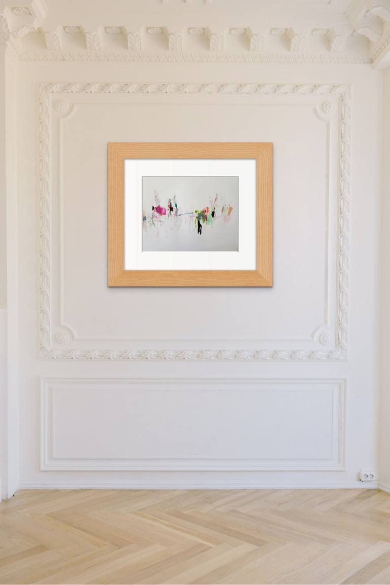 Original Minimalism Abstract Painting by Mary Ann Wakeley