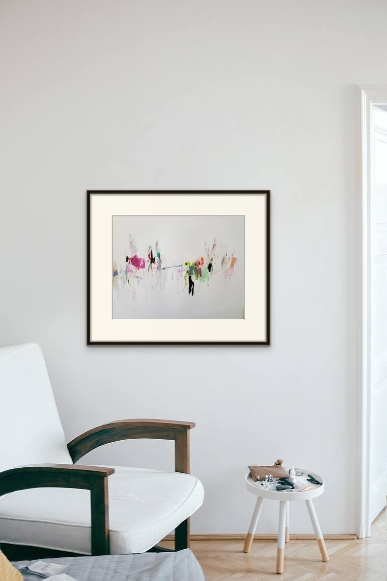 Original Minimalism Abstract Painting by Mary Ann Wakeley
