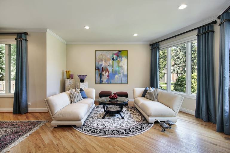 Original Abstract Painting by Mary Ann Wakeley