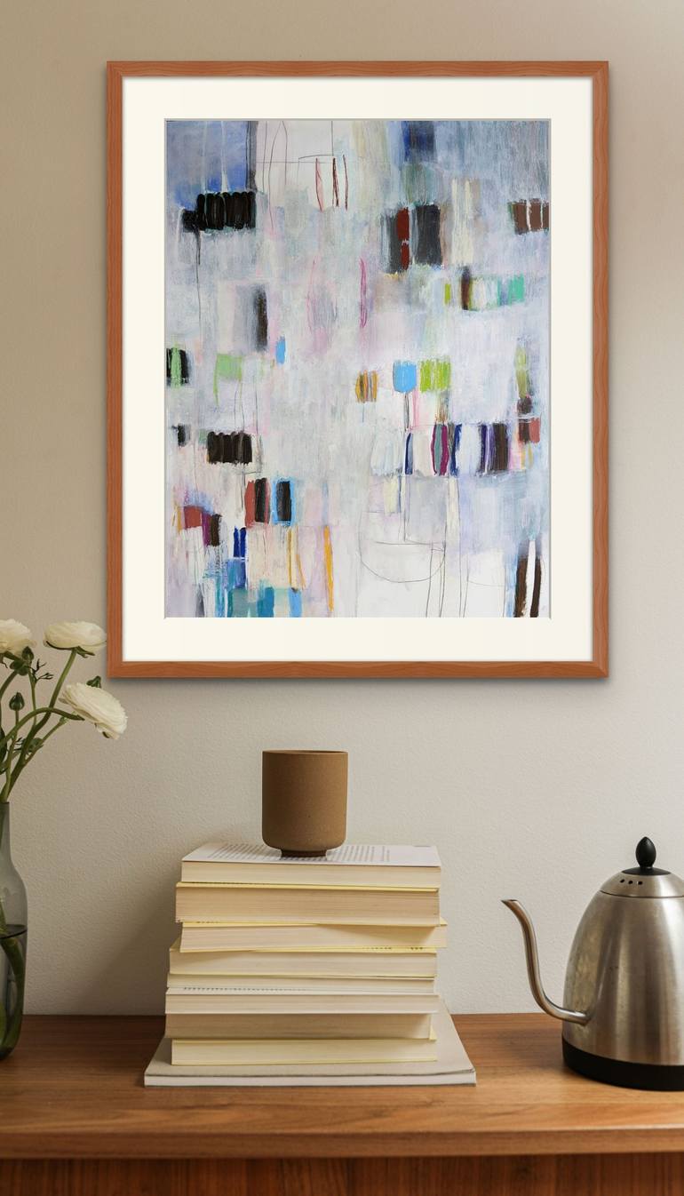 Original Abstract Painting by Mary Ann Wakeley