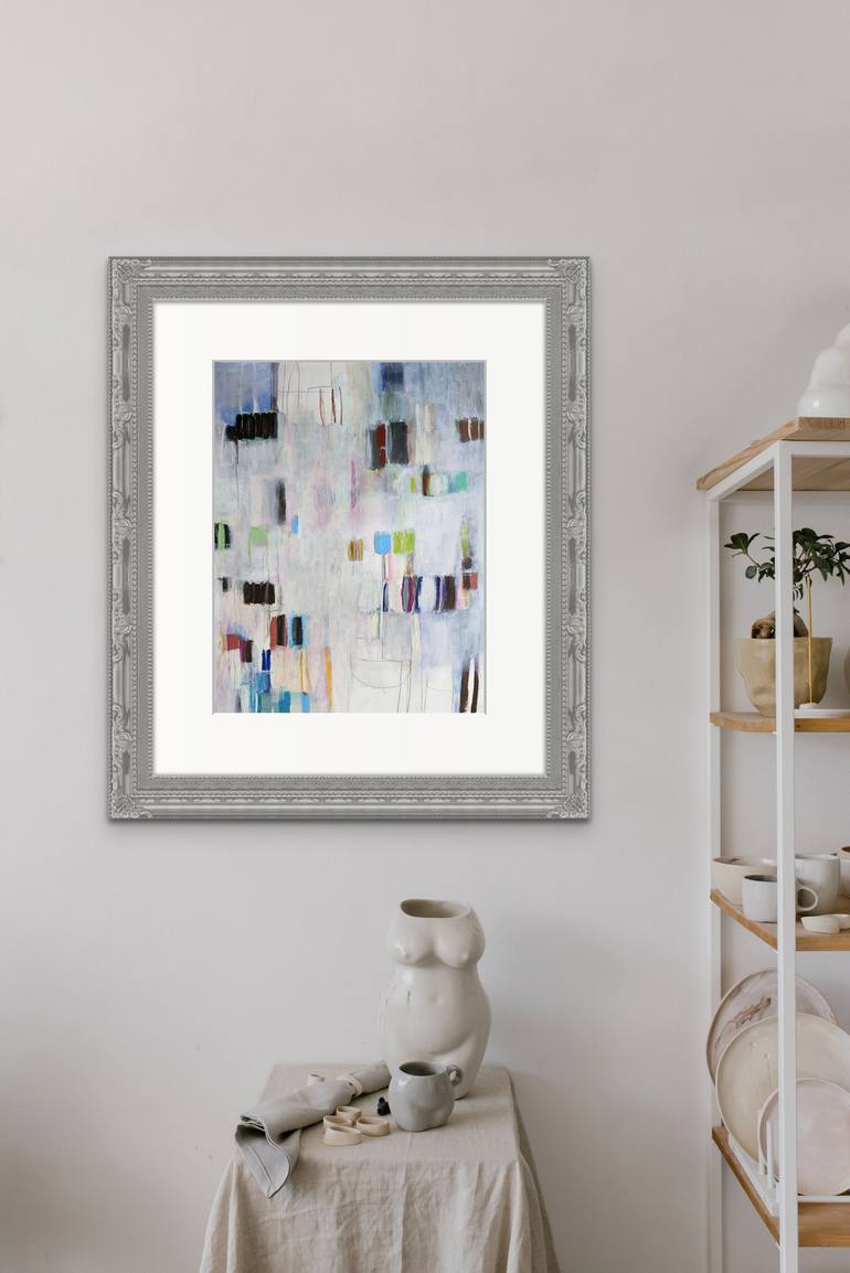 Original Abstract Painting by Mary Ann Wakeley