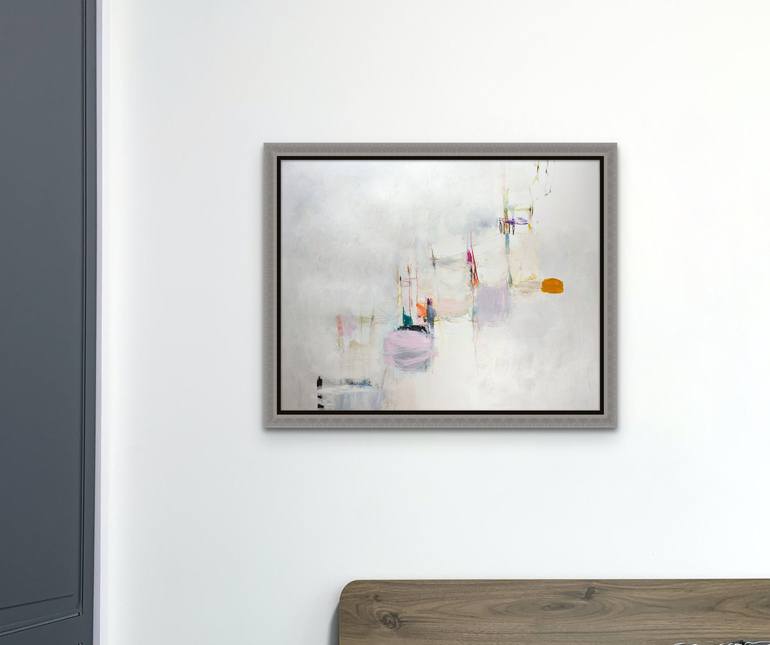 Original Minimalism Abstract Painting by Mary Ann Wakeley