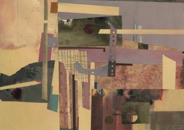 Original Abstract Collage by Dan Fox