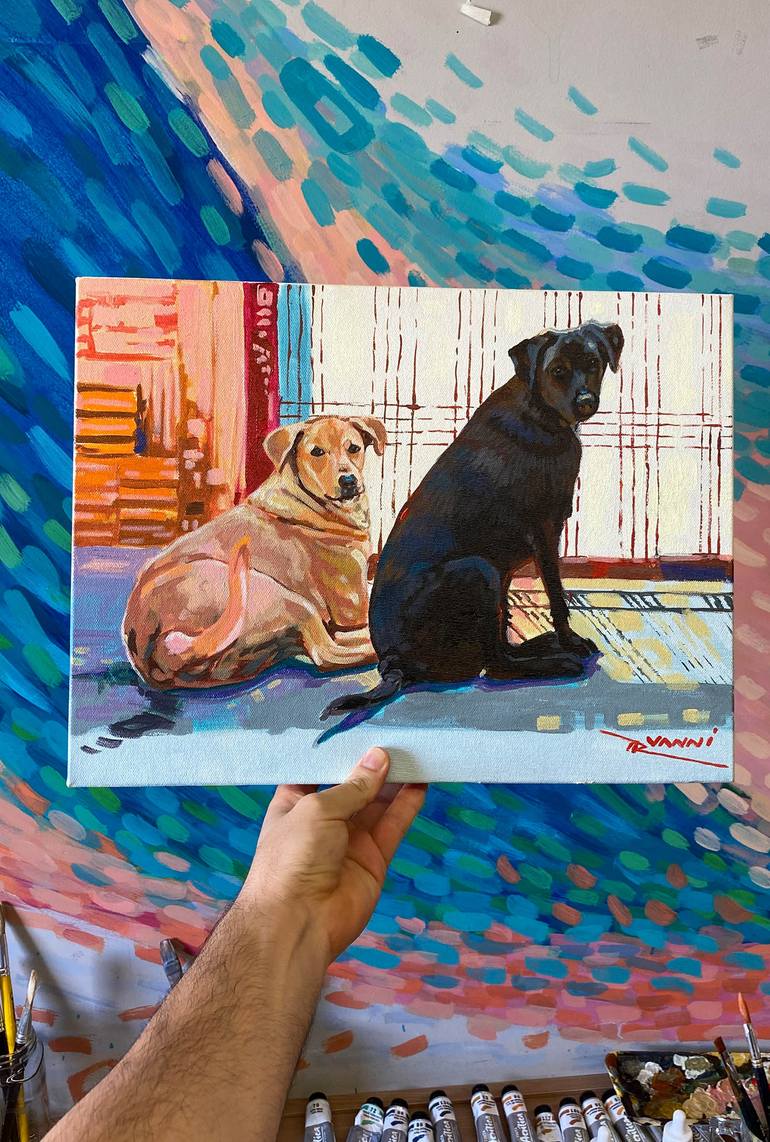 Original Figurative Animal Painting by Rodolfo Vanni Rvanni