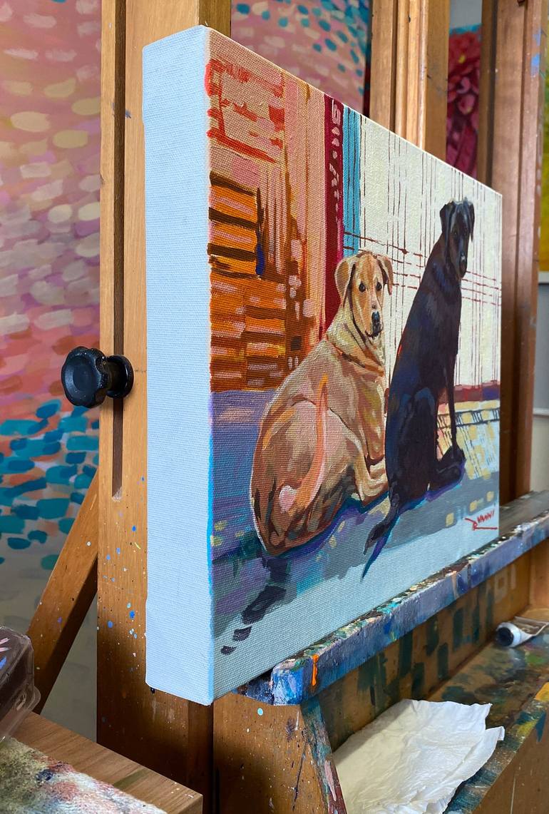 Original Figurative Animal Painting by Rodolfo Vanni Rvanni