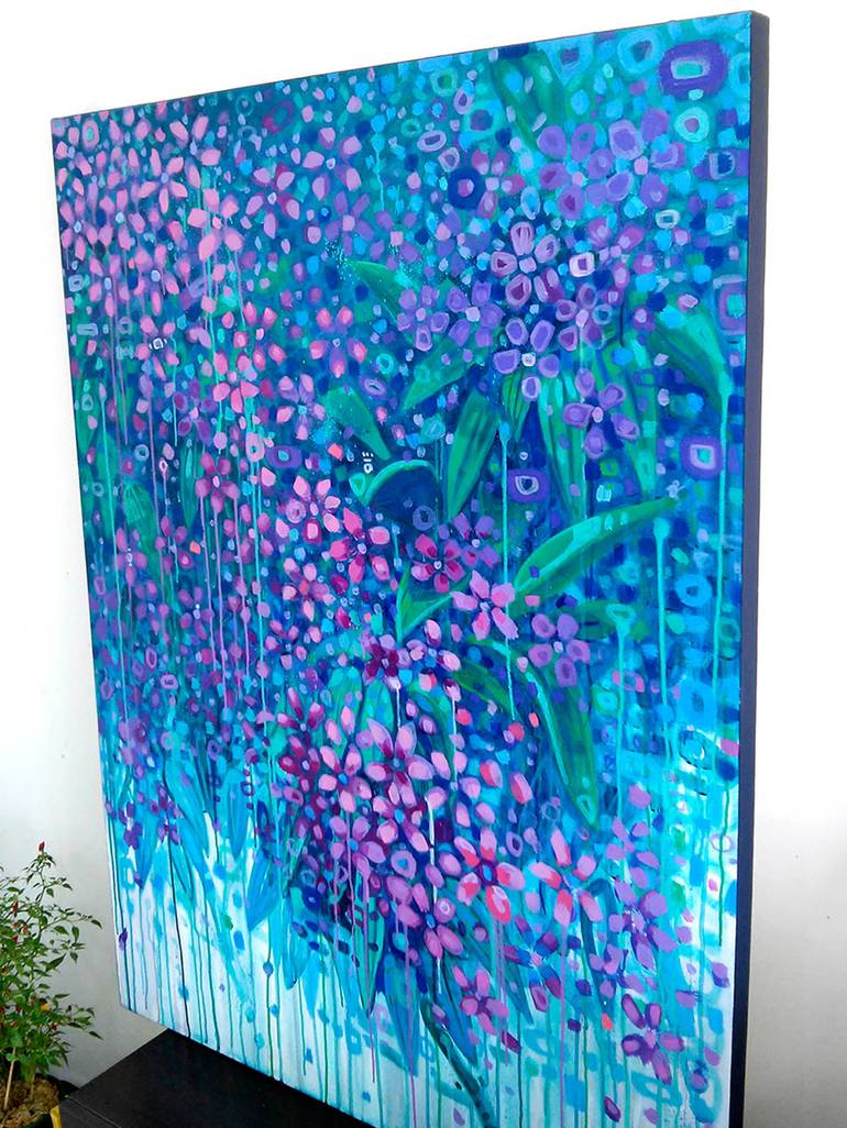 Original Floral Painting by Rodolfo Vanni RVanni