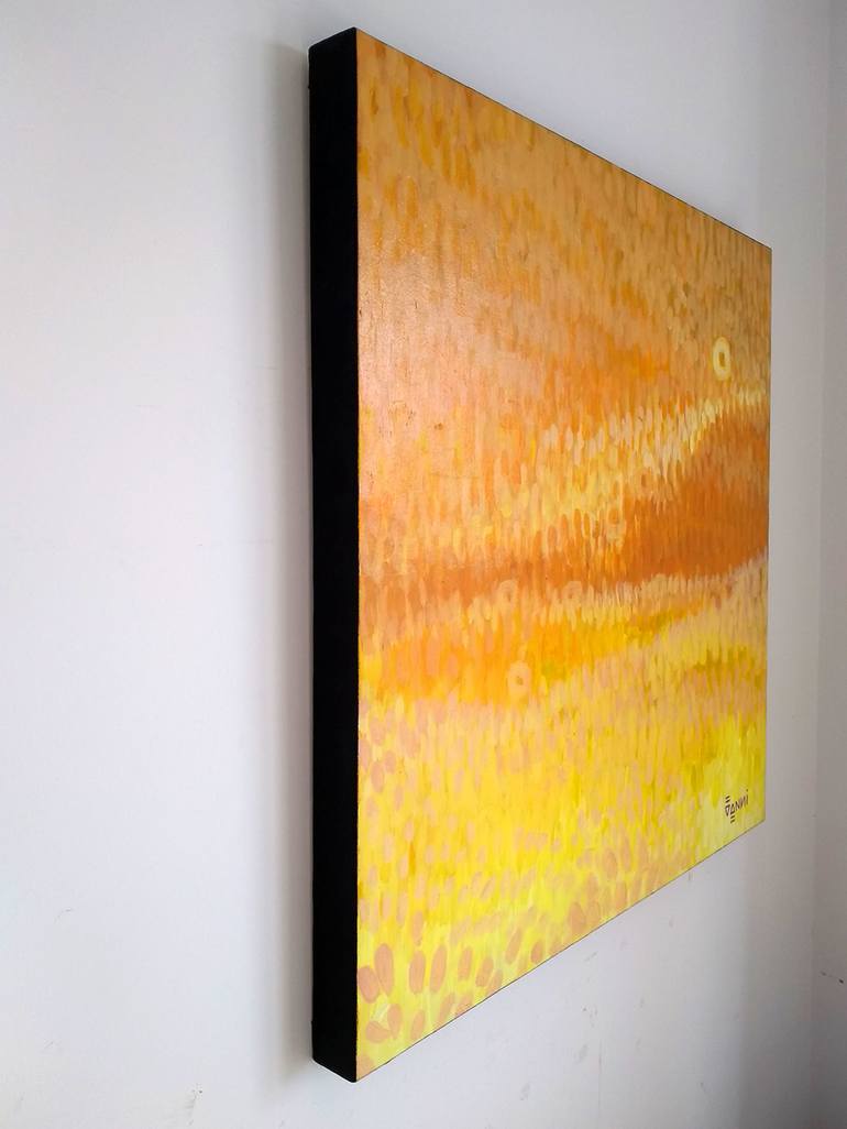 Original Abstract Painting by Rodolfo Vanni RVanni