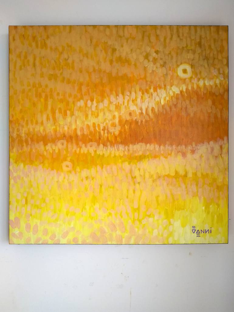 Original Abstract Painting by Rodolfo Vanni RVanni