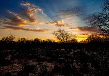 Mmangodi Sunset Botswana thumb