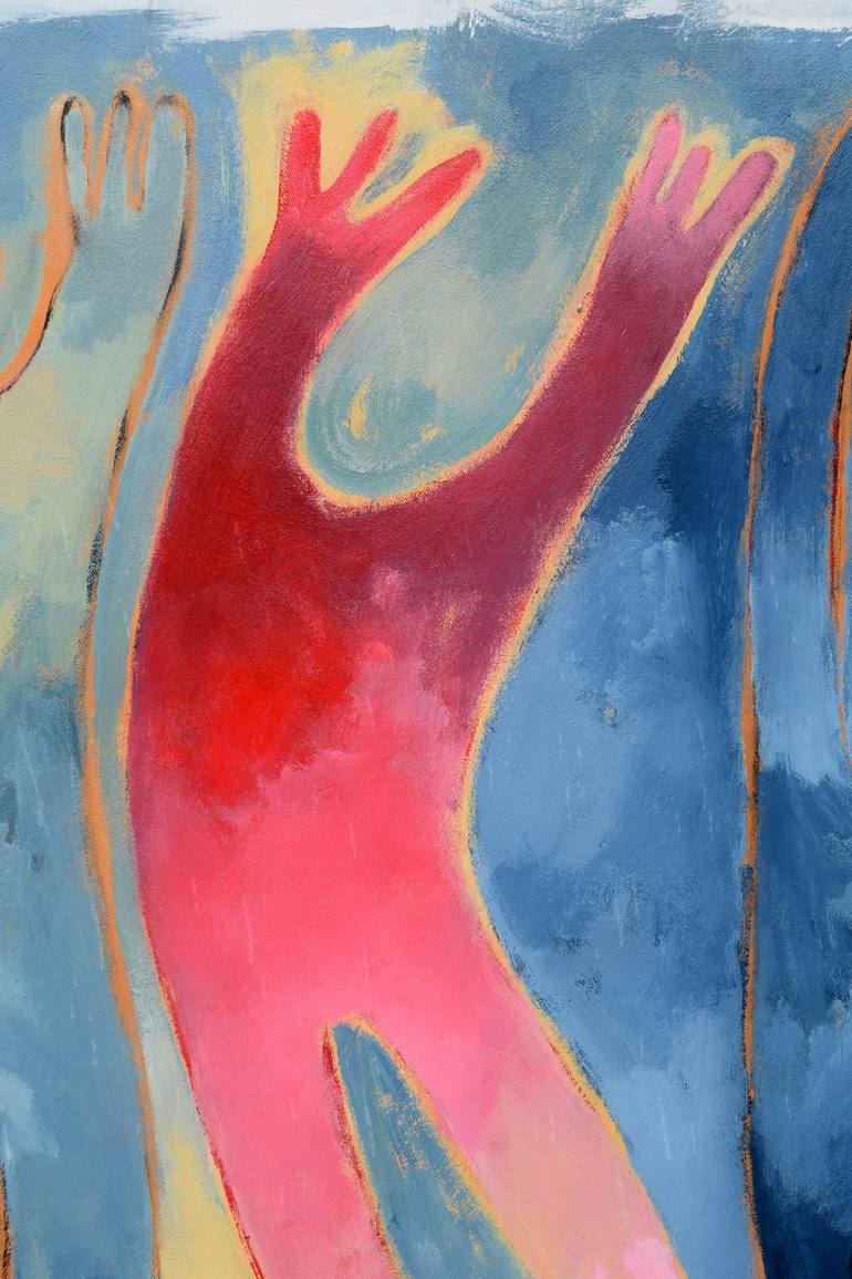 Original Contemporary People Painting by Félix Hemme