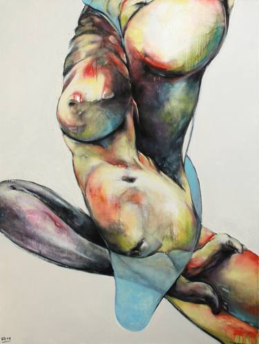 Print of Realism Nude Paintings by Félix Hemme