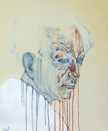 D'après Onchi Koshiro, Portrait de Hagiwara Sakutaro thumb