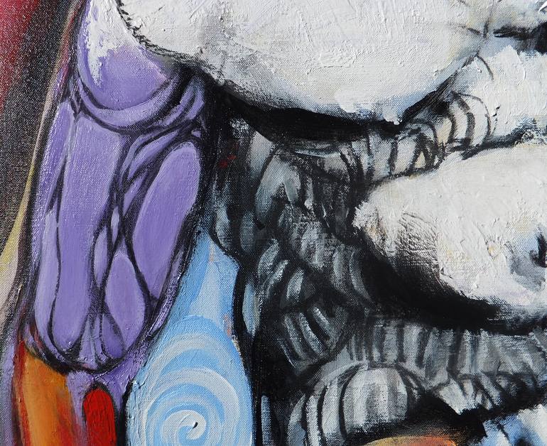Original Figurative Nude Painting by Félix Hemme
