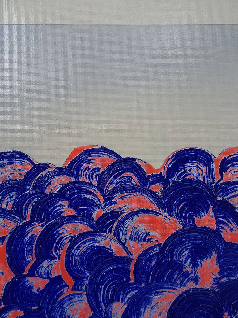 Original Abstract Patterns Painting by Félix Hemme