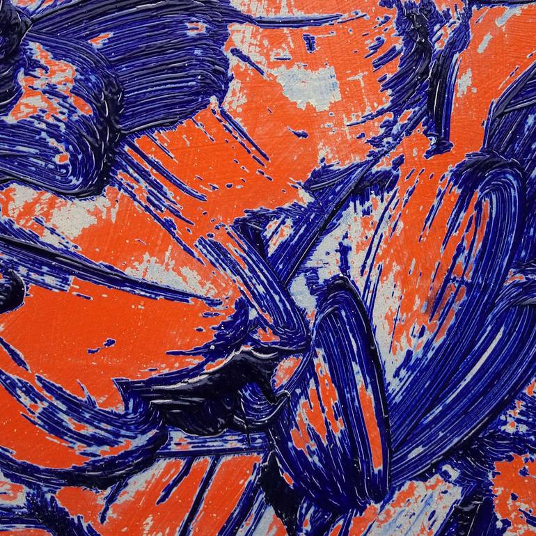 Original Abstract Painting by Félix Hemme