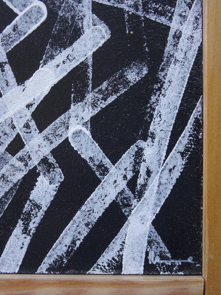 Original Conceptual Abstract Painting by Félix Hemme