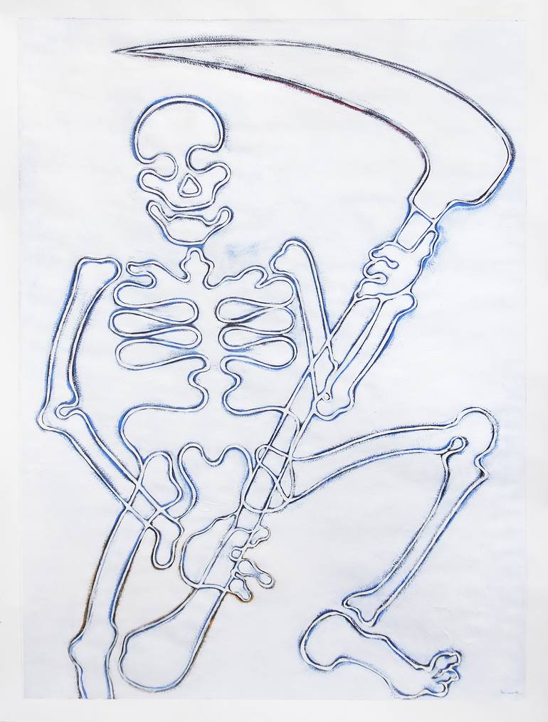 Print of Figurative Mortality Paintings by Félix Hemme
