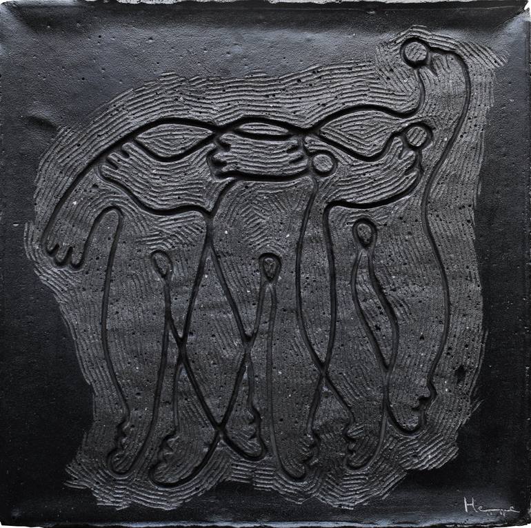 636 Gypsoglyphe, The Three Graces - Print