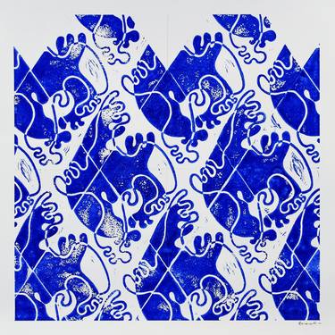 Print of Patterns Paintings by Félix Hemme