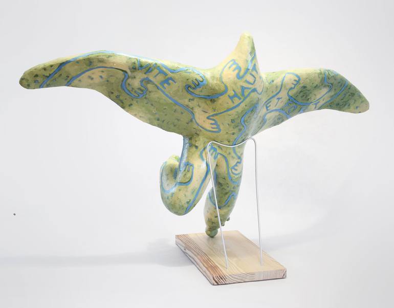 Original Airplane Sculpture by Félix Hemme
