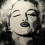 Marilyn 'Je taime' by David Scholes