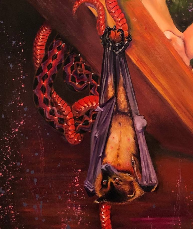 Original Figurative Time Painting by Sabine Bachem