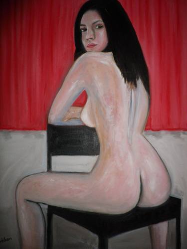 Original Realism Erotic Paintings by JEFF MARKHAM
