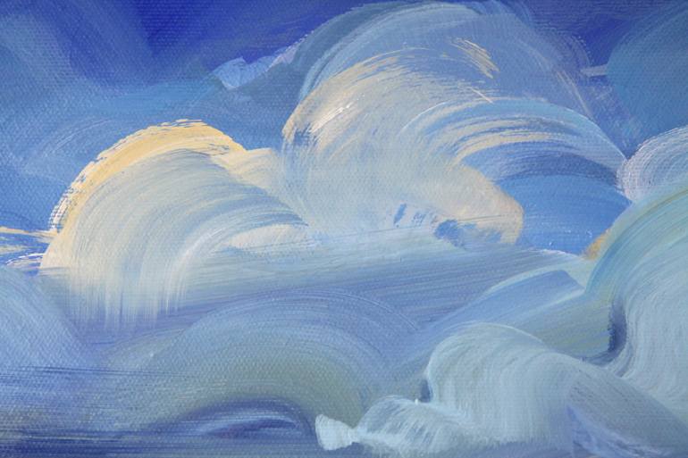 Original Contemporary Seascape Painting by Agnieszka Kozień