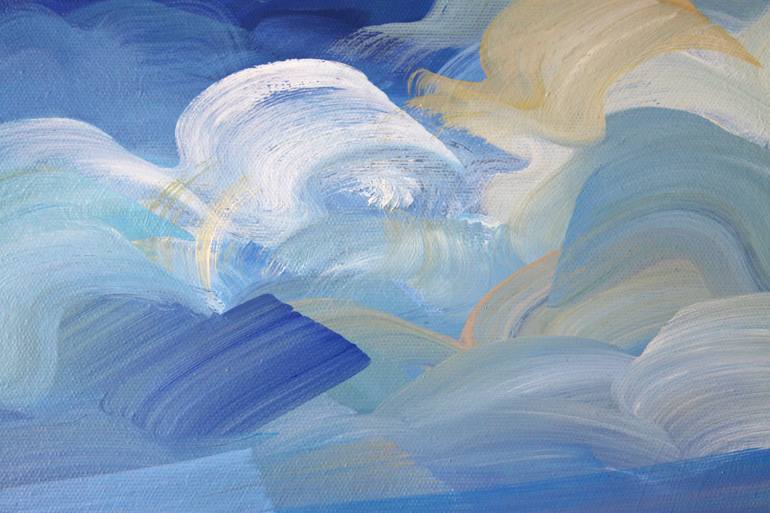 Original Contemporary Seascape Painting by Agnieszka Kozień
