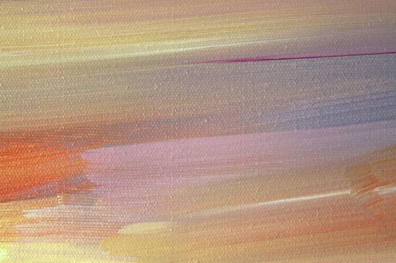 Original Figurative Beach Painting by Agnieszka Kozień