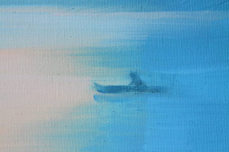 Original Minimalism Landscape Painting by Agnieszka Kozień