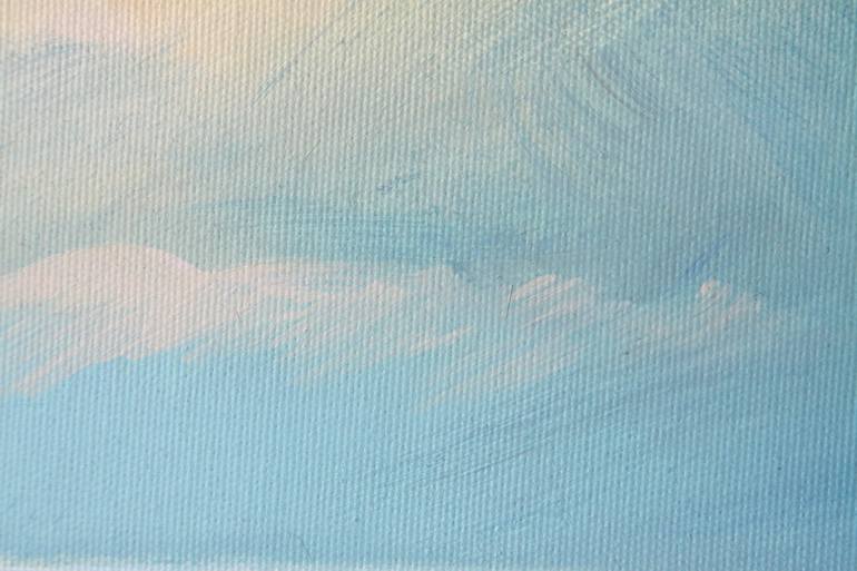 Original Minimalism Landscape Painting by Agnieszka Kozień
