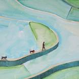 The rhythm of rice fields 12 by Agnieszka Kozień