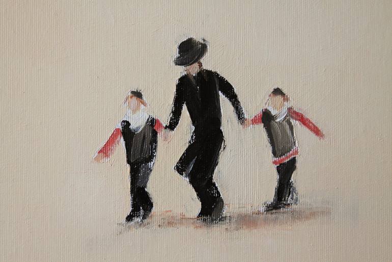 Original Figurative Travel Painting by Agnieszka Kozień