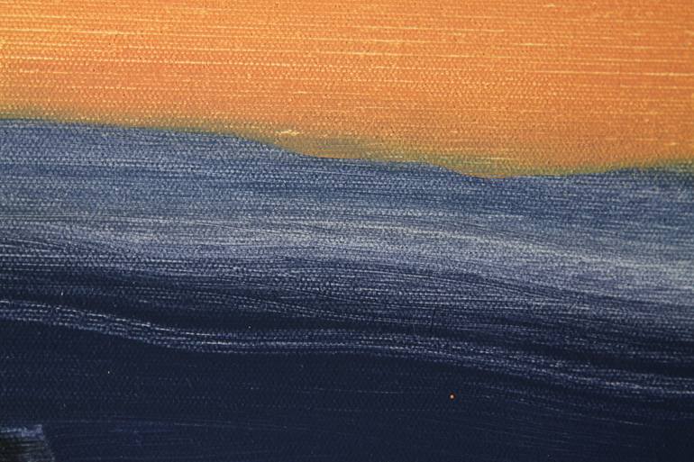 Original Abstract Landscape Painting by Agnieszka Kozień