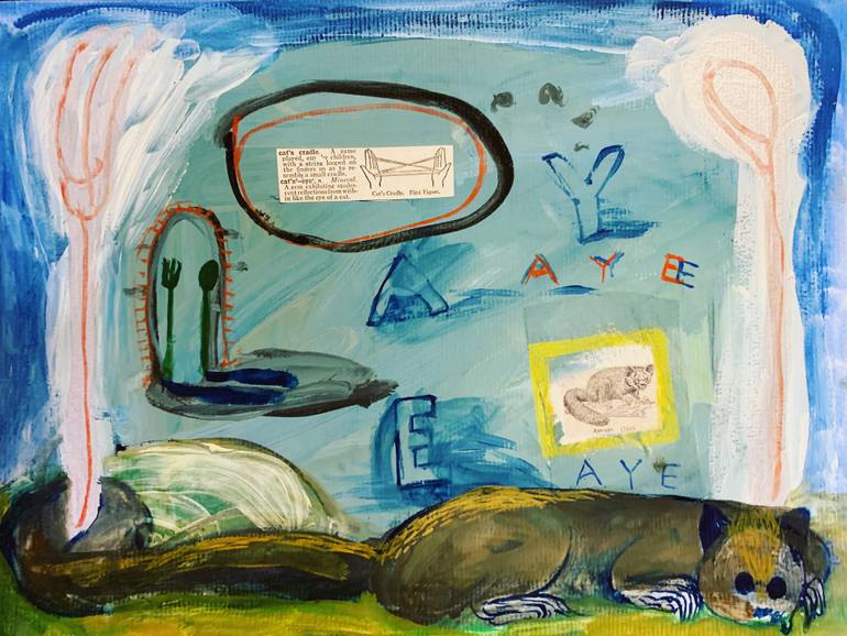 Original Expressionism Abstract Painting by Shoko Zama