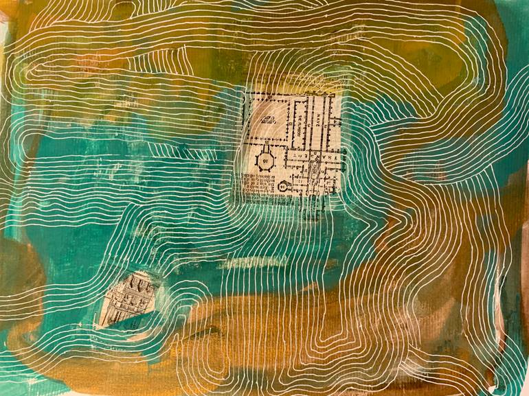 Original Expressionism Abstract Painting by Shoko Zama