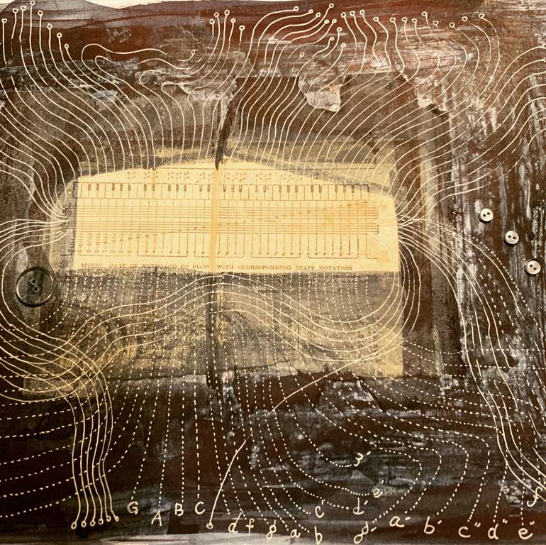 Original Expressionism Abstract Painting by Shoko Zama